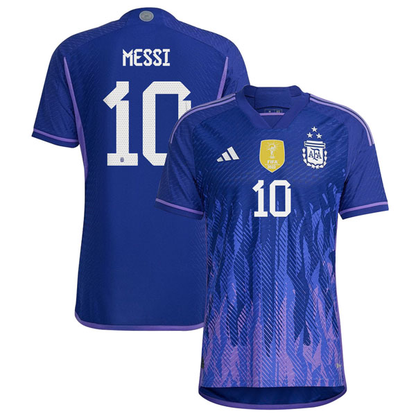 3 Estrellas Tailandia Camiseta Argentina 2ª Messi 2022/23